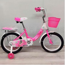 MARIAM – საბავშვო ველოსიპედი კალათით და დამხმარე ბორბლებით MARIAM – საბავშვო ველოსიპედი კალათით და დამხმარე ბორბლებით