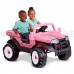 KIDS ELECTRIC CAR RADIO FLYER OASIS PINK