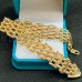 GOLD BRACELET (ITALIAN) SAMPLE: 585 | WEIGHT: 14.42 G | LENGTH: 21 CM.