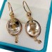 Antique Gold Anchor Earrings (sample: 583)