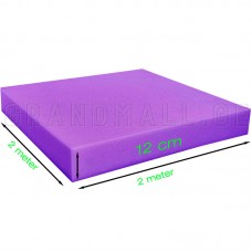 Polyurethane latex mixture foam, size 12×200×200cm, 28DNS for mattresses