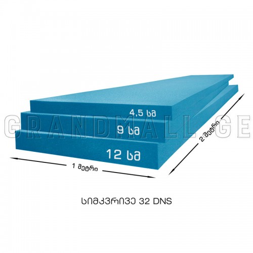 POLYURETHANE LATEX MIXTURE FOAM 32 DNS (1M×2M)