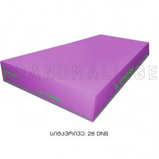 Polyurethane latex mixture foam, size 12×120×200 cm, 28 DNS