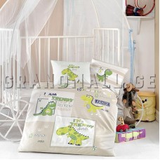 CLASY - Baby bed linen (Troodon)