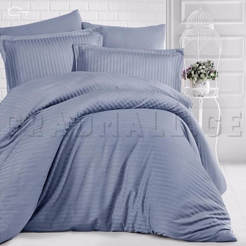 CLASY Satin bed linen (Anthracite)