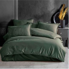 CLASY Satin bed linen (Haki)