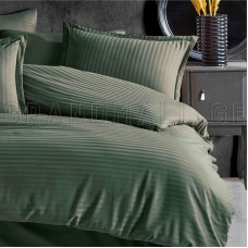 CLASY Satin bed linen (Haki)