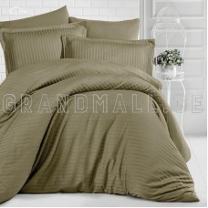 CLASY Satin bed linen (Olive Green)