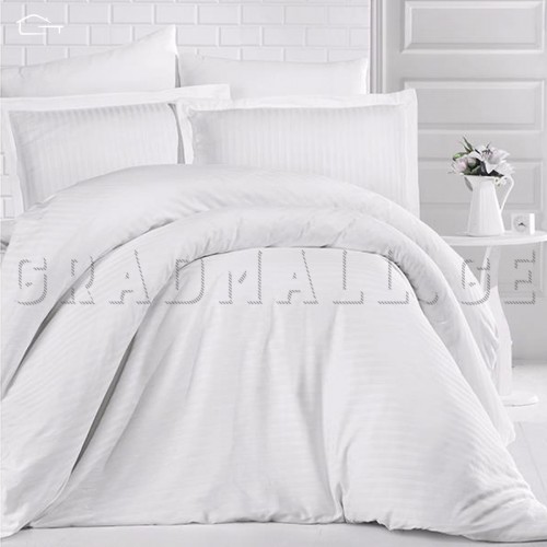 CLASY Satin bed linen (White)