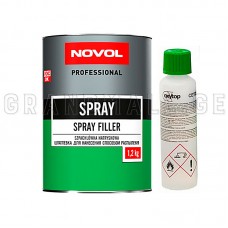 Novol Spray Filler – Fine-Grain Spray Putty 1.2 kg