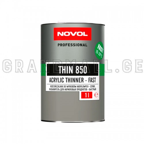 Novol THIN 850 – разбавитель для акриловых продуктов 1Л